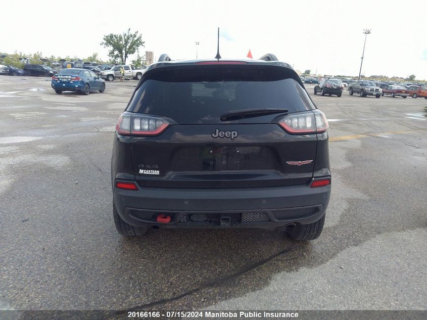 2019 Jeep Cherokee Trailhawk VIN: 1C4PJMBN4KD249831 Lot: 20166166