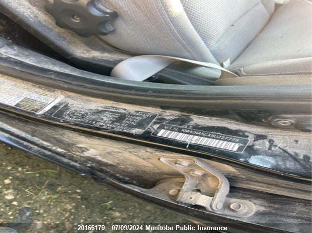 2008 Hyundai Accent Gl VIN: KMHCN45C48U227779 Lot: 20166179