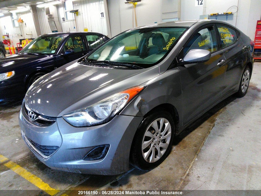 2013 Hyundai Elantra Gls VIN: 5NPDH4AE4DH259420 Lot: 20166190