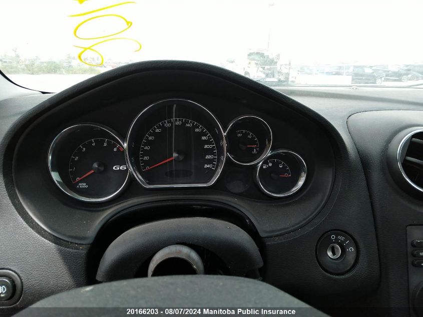 2006 Pontiac G6 VIN: 1G2ZG558664200837 Lot: 20166203