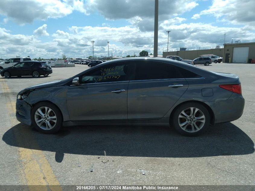 2013 Hyundai Sonata Limited VIN: 5NPEC4AC2DH601707 Lot: 20166205