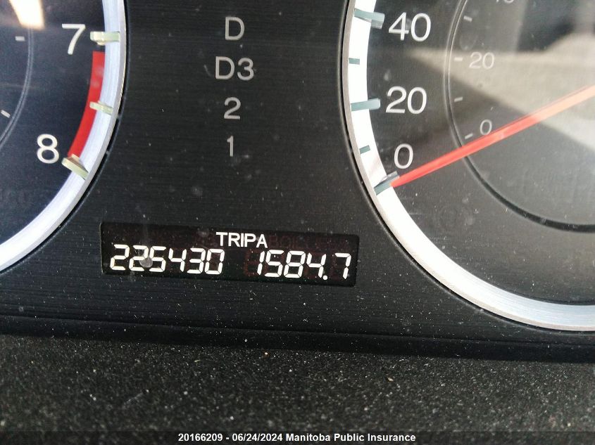 2010 Honda Accord Ex-L VIN: 1HGCP2F88AA807204 Lot: 20166209