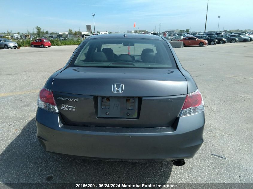 2010 Honda Accord Ex-L VIN: 1HGCP2F88AA807204 Lot: 20166209