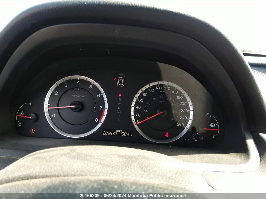 2010 Honda Accord Ex-L VIN: 1HGCP2F88AA807204 Lot: 20166209