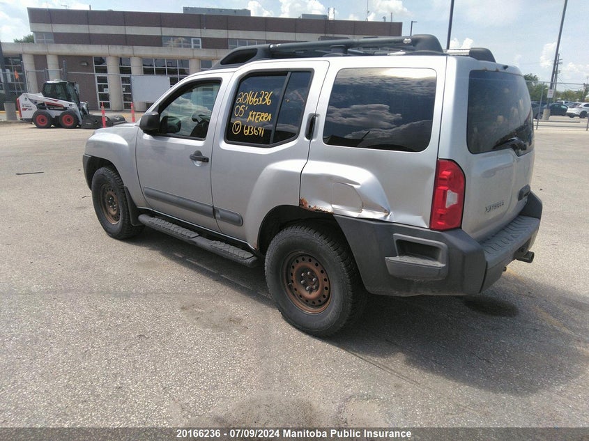 2005 Nissan Xterra Se VIN: 5N1AN08W45C613691 Lot: 20166236