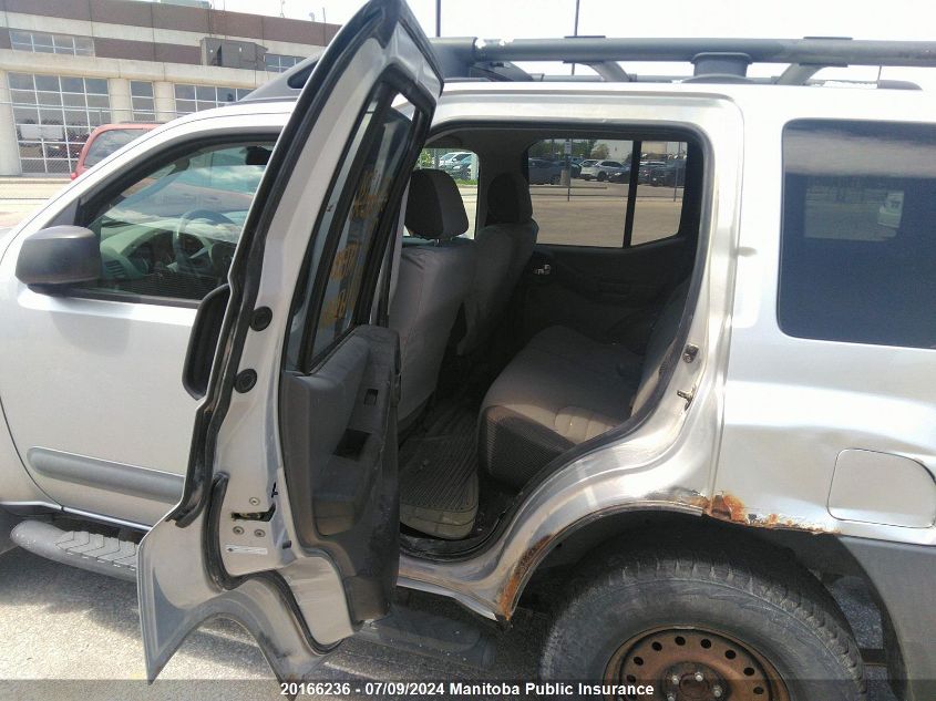 2005 Nissan Xterra Se VIN: 5N1AN08W45C613691 Lot: 20166236