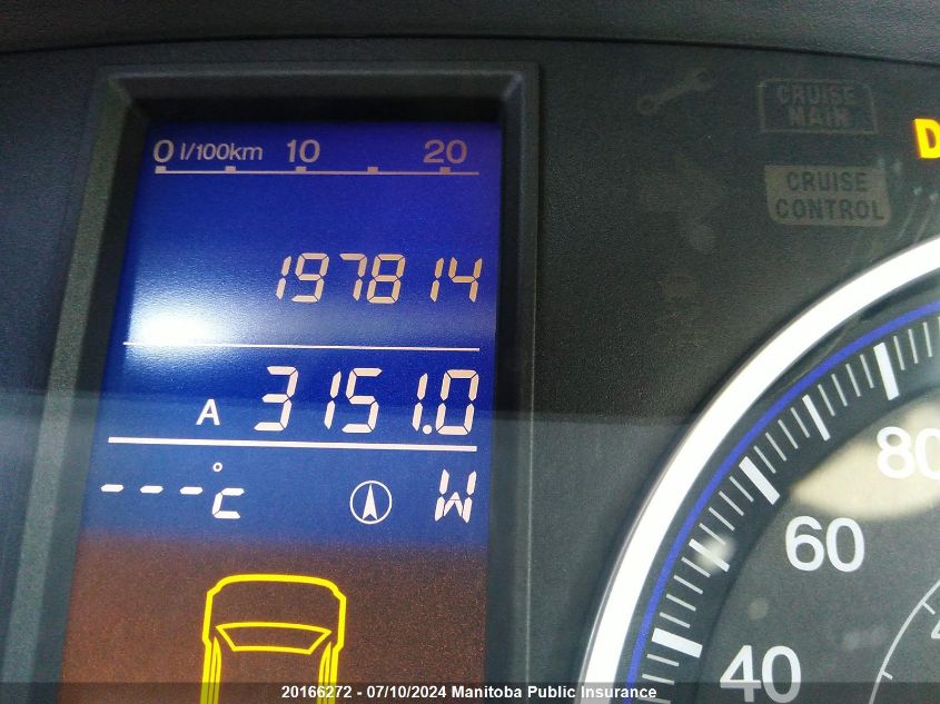 2010 Honda Cr-V Ex VIN: 5J6RE4H53AL817621 Lot: 20166272