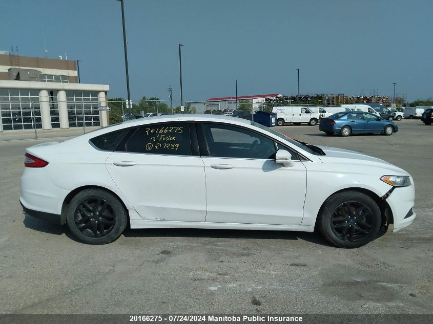 2013 Ford Fusion Se VIN: 3FA6P0H77DR217239 Lot: 20166275