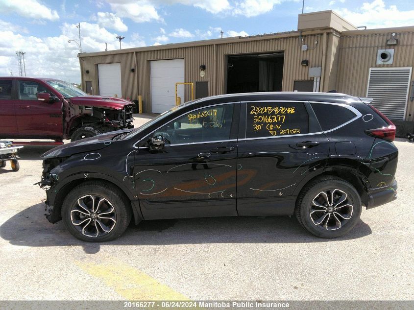 2020 Honda Cr-V Ex-L VIN: 2HKRW2H88LH209022 Lot: 20166277