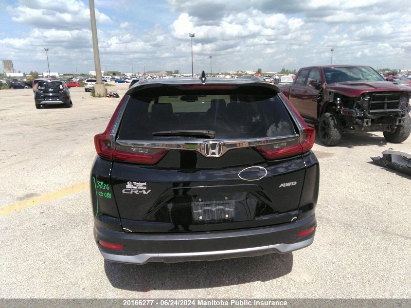 2020 Honda Cr-V Ex-L VIN: 2HKRW2H88LH209022 Lot: 20166277