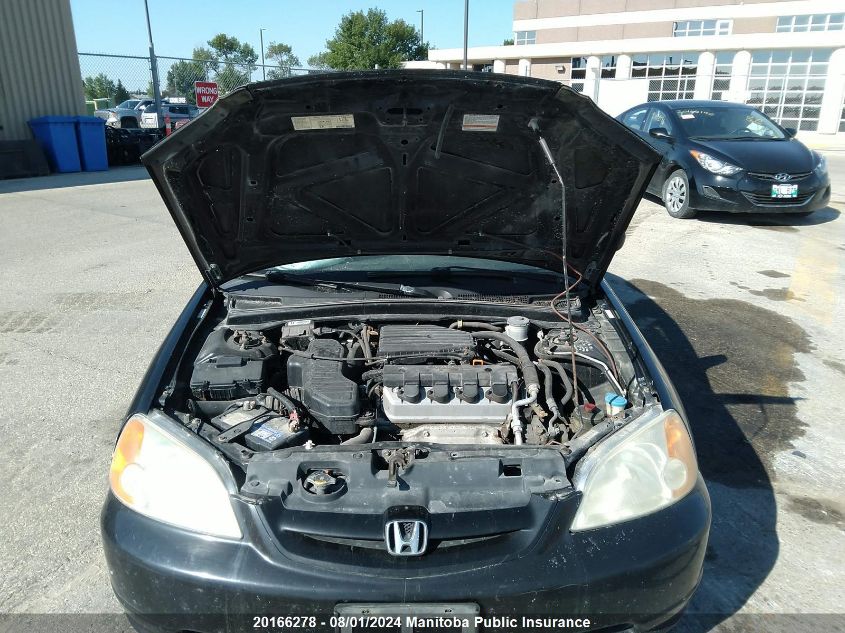 2003 Honda Civic Si VIN: 1HGEM22973L802972 Lot: 20166278