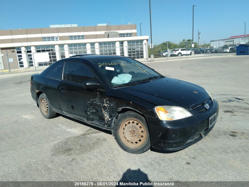 2003 Honda Civic Si VIN: 1HGEM22973L802972 Lot: 20166278