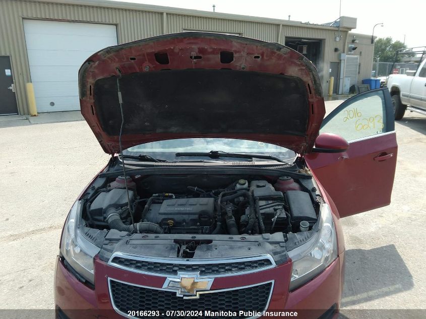 2014 Chevrolet Cruze Lt Turbo VIN: 1G1PC5SB9E7126348 Lot: 20166293