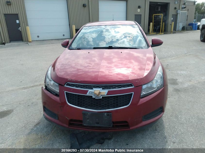 2014 Chevrolet Cruze Lt Turbo VIN: 1G1PC5SB9E7126348 Lot: 20166293