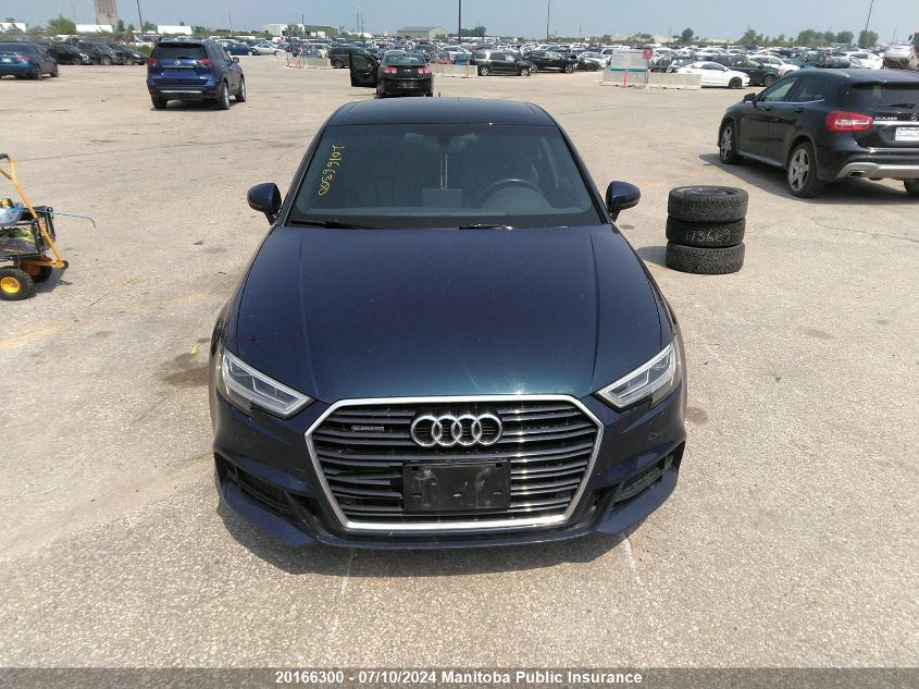 2017 Audi A3 2.0T Quattro VIN: WAUK8GFF0H1071904 Lot: 20166300