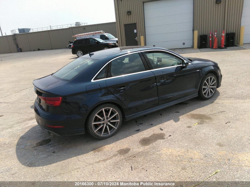 2017 Audi A3 2.0T Quattro VIN: WAUK8GFF0H1071904 Lot: 20166300