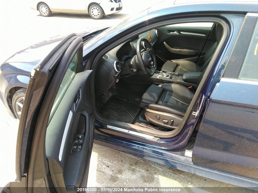 2017 Audi A3 2.0T Quattro VIN: WAUK8GFF0H1071904 Lot: 20166300