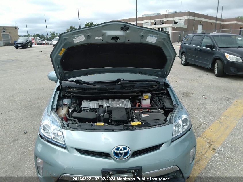 2014 Toyota Prius Plug-In VIN: JTDKN3DP5E3062065 Lot: 20166322