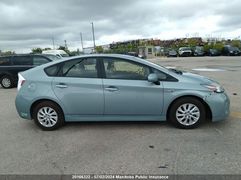 2014 Toyota Prius Plug-In VIN: JTDKN3DP5E3062065 Lot: 20166322