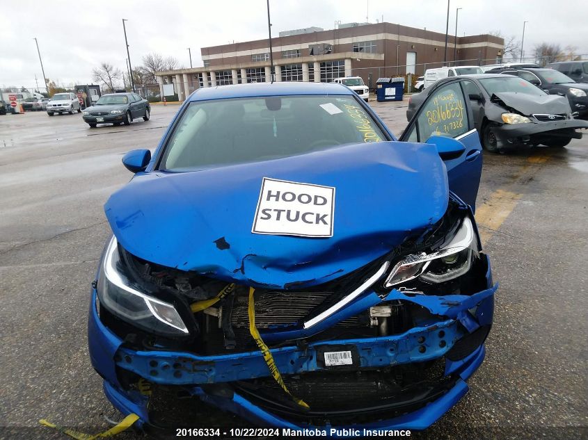 2018 Chevrolet Cruze Lt Turbo VIN: 1G1BE5SM9J7217328 Lot: 20166334