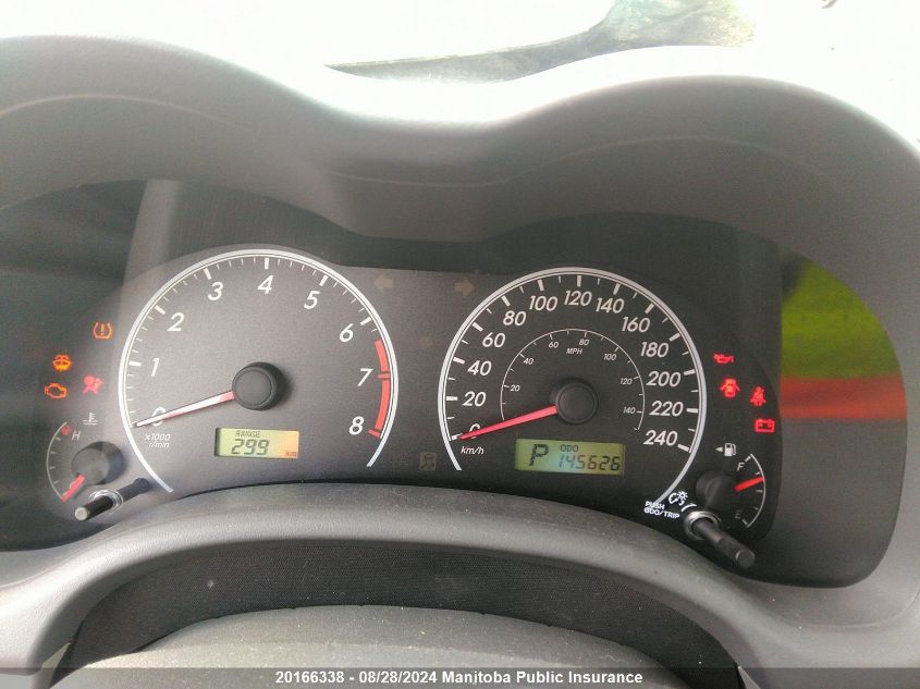 2009 Toyota Corolla Ce VIN: 2T1BU40EX9C161636 Lot: 20166338