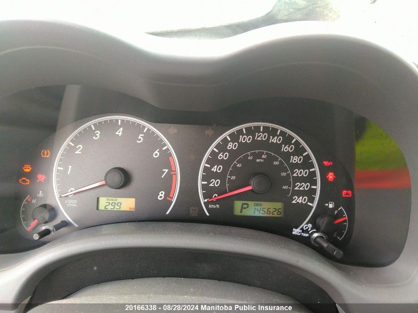 2009 Toyota Corolla Ce VIN: 2T1BU40EX9C161636 Lot: 20166338