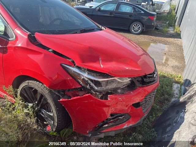 2018 Chevrolet Cruze Lt Turbo VIN: 1G1BE5SM4J7223540 Lot: 20166349