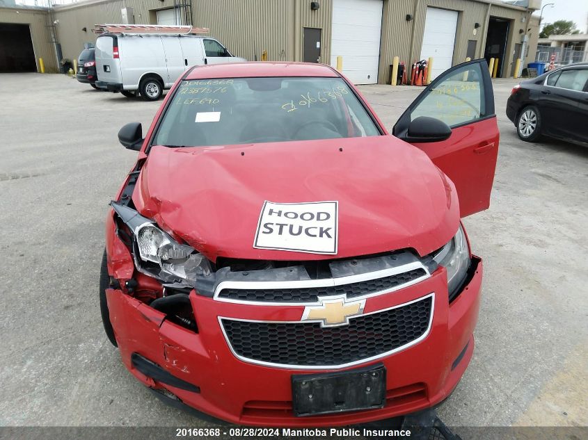 2014 Chevrolet Cruze Ls VIN: 1G1PL5SH4E7165899 Lot: 20166368