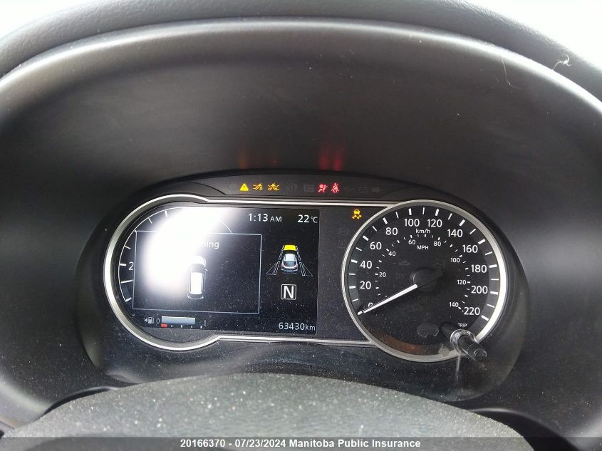 2020 Nissan Kicks Sr VIN: 3N1CP5DV4LL506856 Lot: 20166370