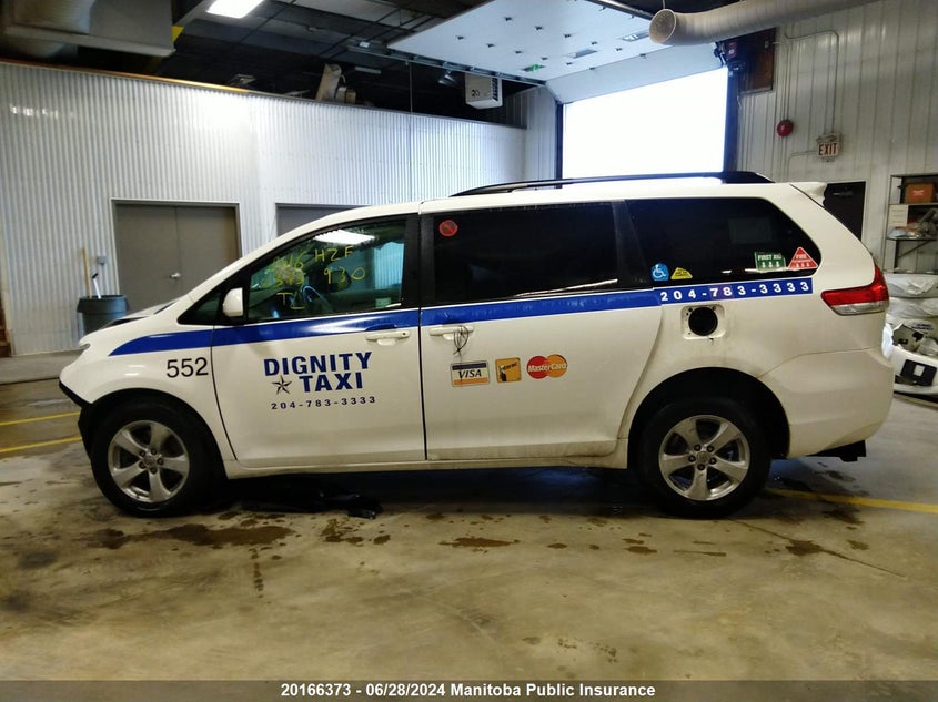 2014 Toyota Sienna Le V6 VIN: 5TDKK3DC1ES417723 Lot: 20166373