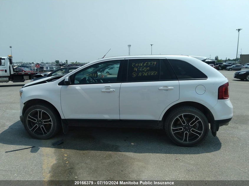 2014 Ford Edge Se VIN: 2FMDK4JCXEBA76287 Lot: 20166379