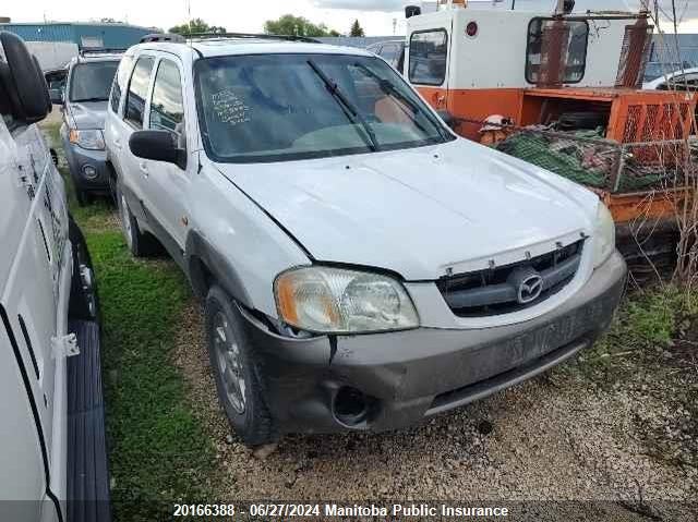 2002 Mazda Tribute Lx V6 VIN: 4F2CU08142KM53883 Lot: 20166388