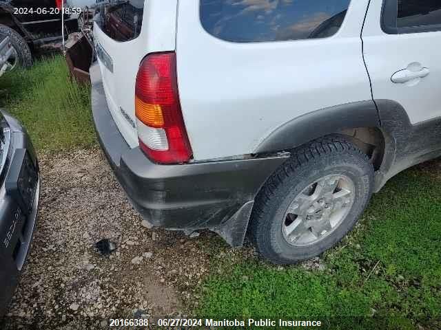 2002 Mazda Tribute Lx V6 VIN: 4F2CU08142KM53883 Lot: 20166388