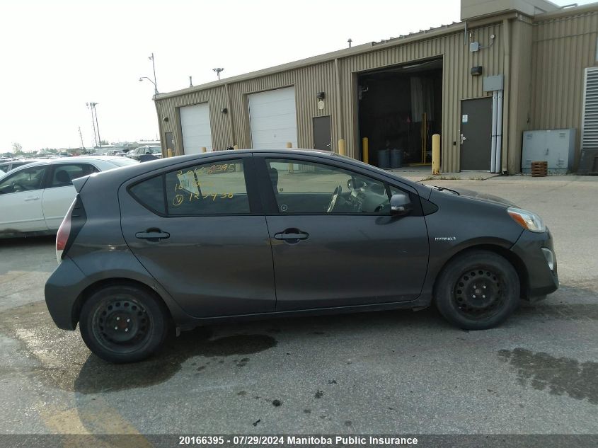 2016 Toyota Prius C VIN: JTDKDTB3XG1125436 Lot: 20166395