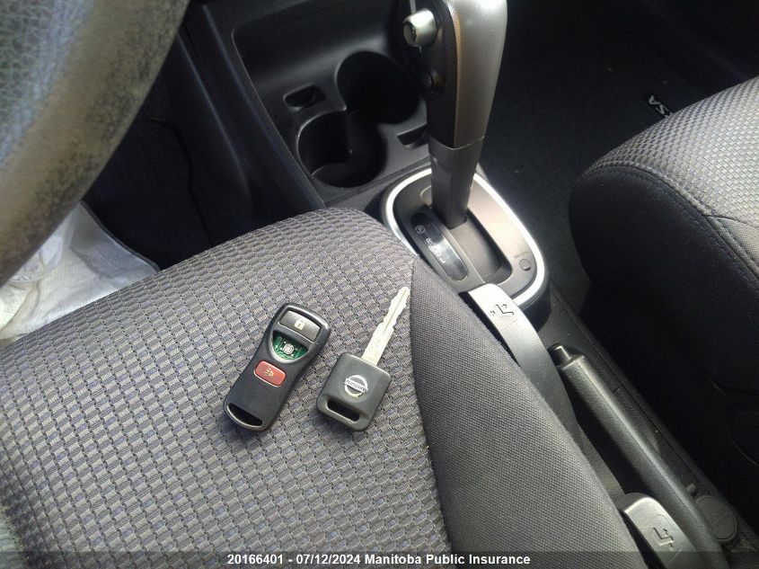 2007 Nissan Versa 1.8 Sl VIN: 3N1BC13E87L381836 Lot: 20166401