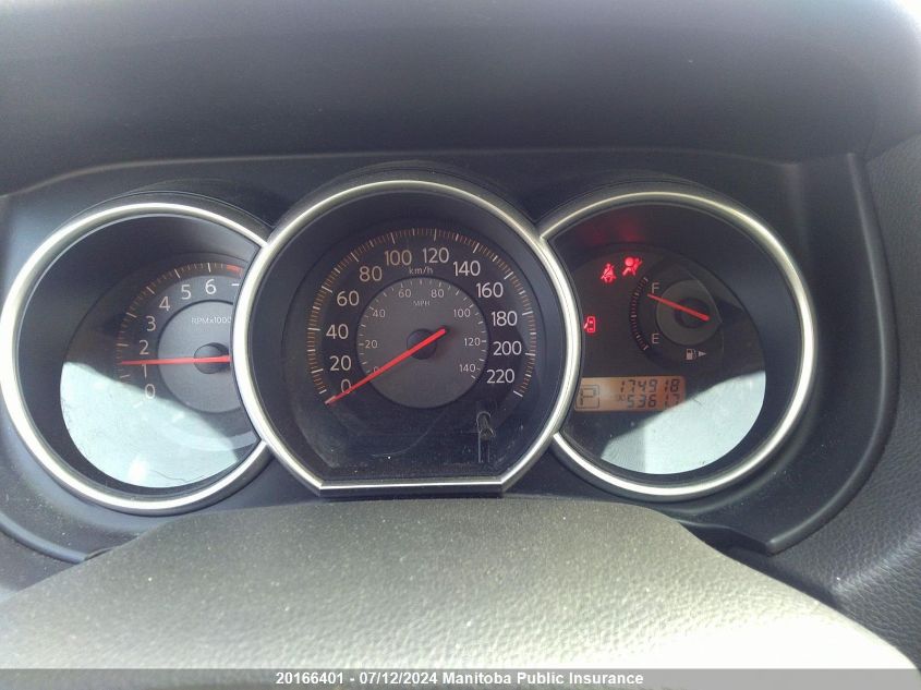 2007 Nissan Versa 1.8 Sl VIN: 3N1BC13E87L381836 Lot: 20166401