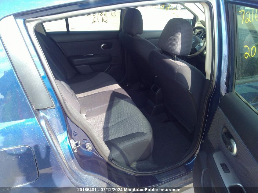 2007 Nissan Versa 1.8 Sl VIN: 3N1BC13E87L381836 Lot: 20166401