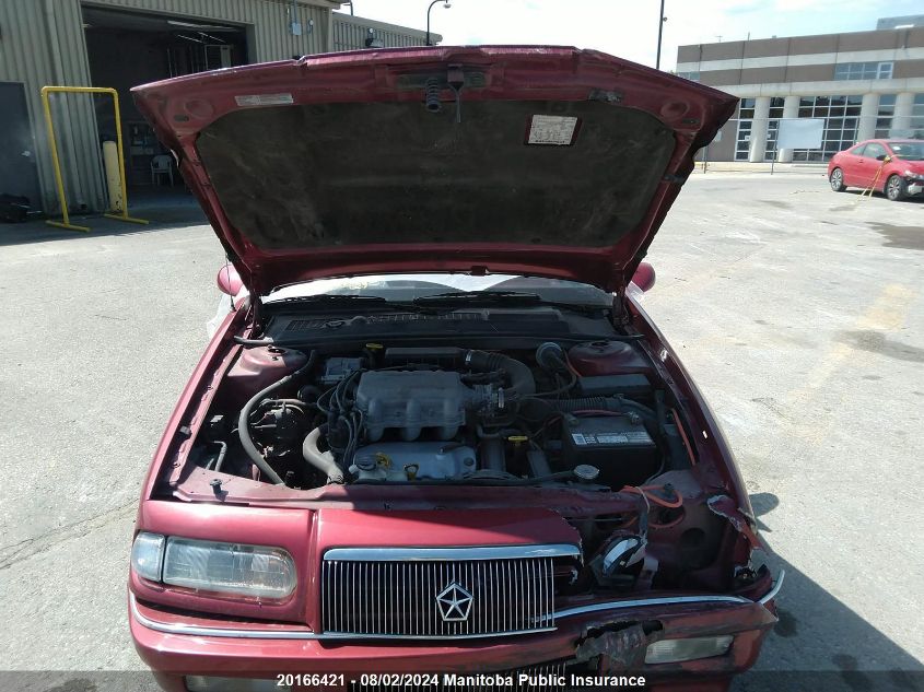 1995 Chrysler Le Baron Gtc VIN: 1C3EU4535SF555406 Lot: 20166421