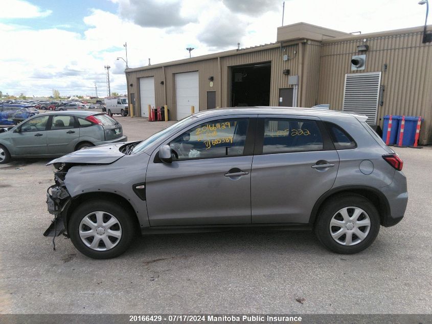 2021 Mitsubishi Rvr Es VIN: JA4AJUAU5MU605389 Lot: 20166429