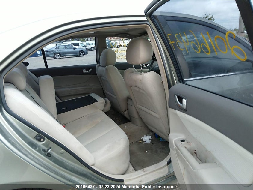 2008 Hyundai Sonata Gl VIN: 5NPET46C28H332591 Lot: 20166437