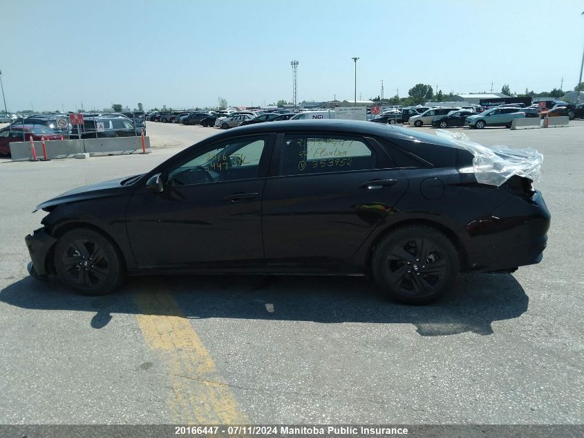 2022 Hyundai Elantra Preferred VIN: KMHLM4AG9NU353952 Lot: 20166447