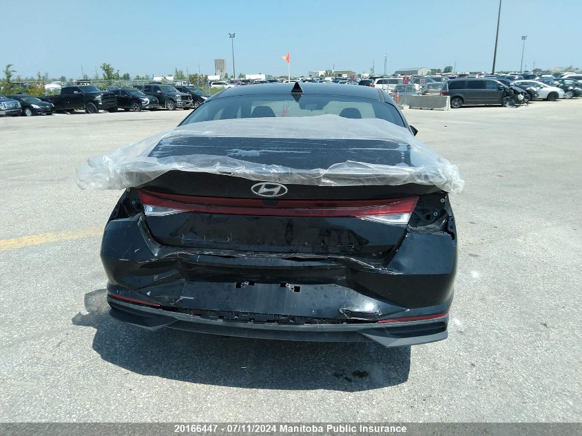 2022 Hyundai Elantra Preferred VIN: KMHLM4AG9NU353952 Lot: 20166447