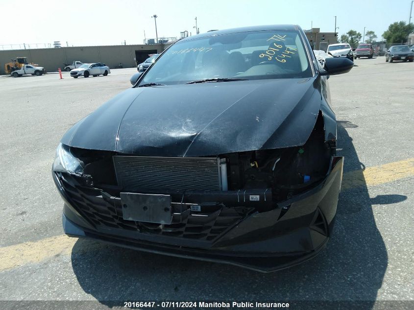 2022 Hyundai Elantra Preferred VIN: KMHLM4AG9NU353952 Lot: 20166447