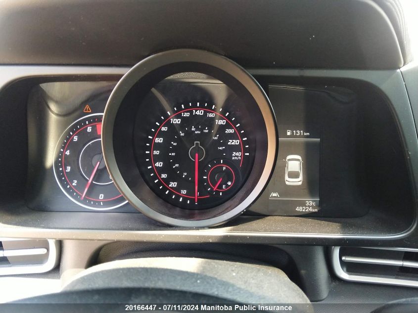 2022 Hyundai Elantra Preferred VIN: KMHLM4AG9NU353952 Lot: 20166447