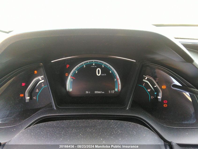 2018 Honda Civic Lx VIN: 2HGFC2F5XJH013448 Lot: 20166456