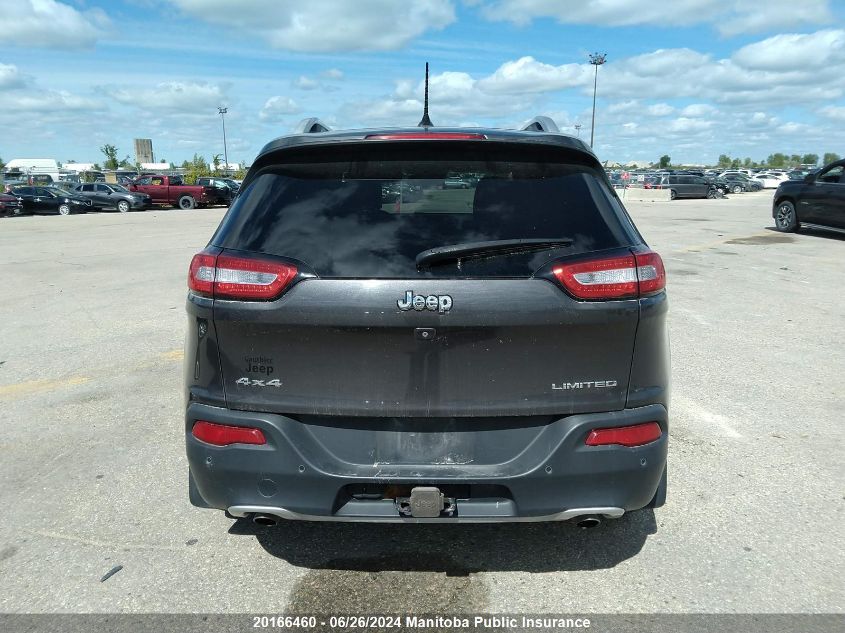 2014 Jeep Cherokee Limited VIN: 1C4PJMDS0EW139760 Lot: 20166460