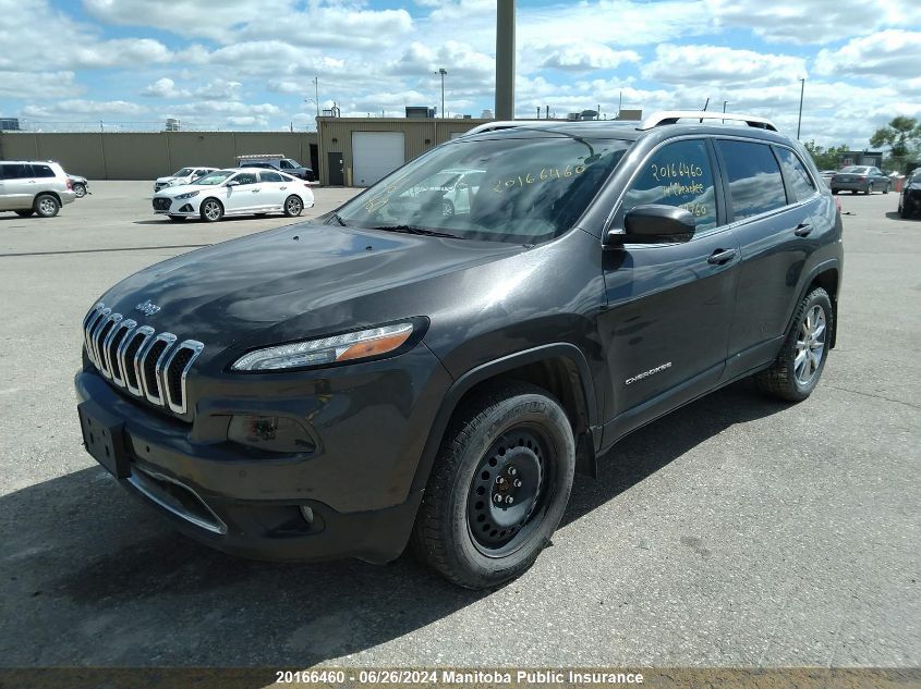 2014 Jeep Cherokee Limited VIN: 1C4PJMDS0EW139760 Lot: 20166460