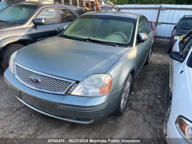 2007 Ford Five Hundred Limited VIN: 1FAFP28187G113152 Lot: 20166476