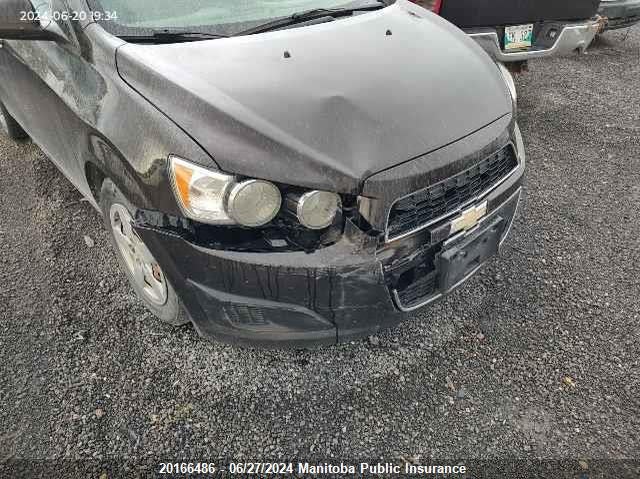 2013 Chevrolet Sonic Ls VIN: 1G1JA5EH9D4235887 Lot: 20166486