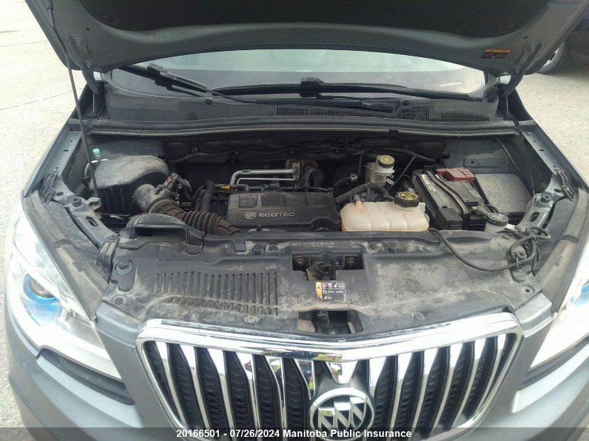 2014 Buick Encore VIN: KL4CJGSB2EB643943 Lot: 20166501